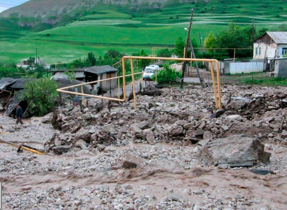 Mudflow left over 4.5 thousand residents of Dagestan without gas