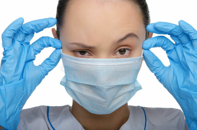 Once again about the benefits of masks and gloves: an explanation of a radiochemist