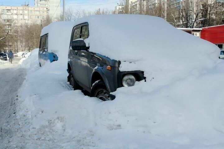 Strongest snowfall in 30 years in Moscow