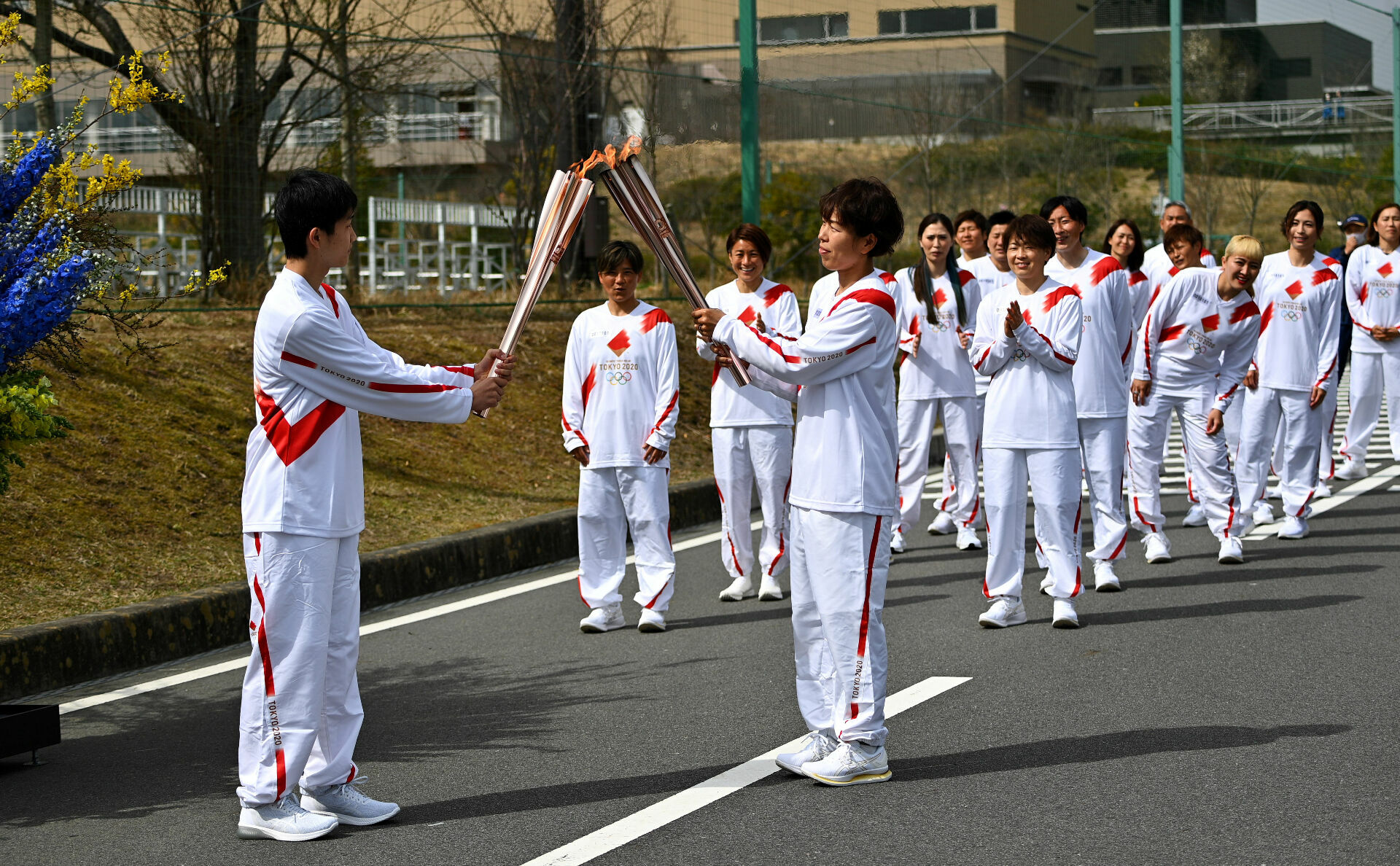 The case of covid in the Olympic torch relay revealed in Japan