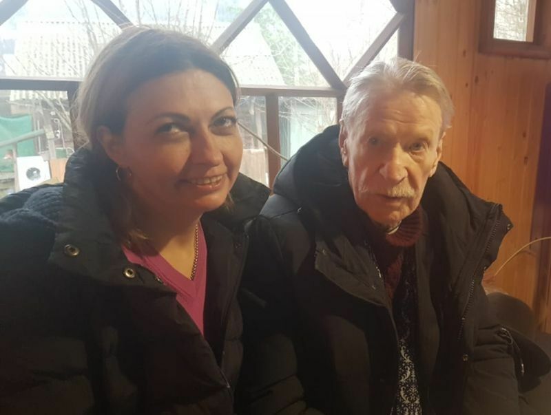 90-year-old Ivan Krasko again found a young bride