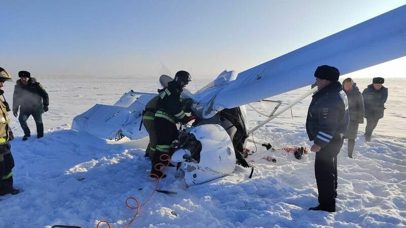 Private plane crashes in Altai Territory