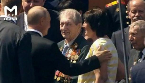 A participant of the first Victory Parade was present among the veterans on Red Square