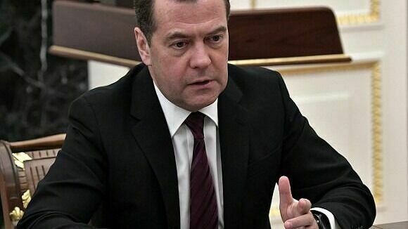 Medvedev congratulated Russians on February 23 "in spite of threats"